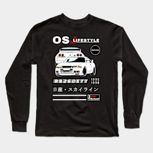 R33 OSJ LifeStyle [Black Edition] Long Sleeve T-Shirt